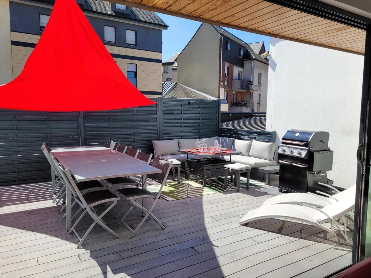 Rouen Centre Avec Sauna - Jacuzzi - Parking - 5 Etoiles Kültér fotó