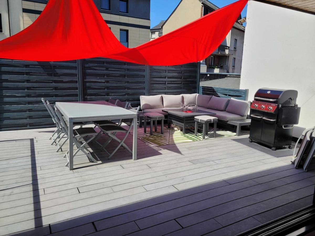 Rouen Centre Avec Sauna - Jacuzzi - Parking - 5 Etoiles Kültér fotó